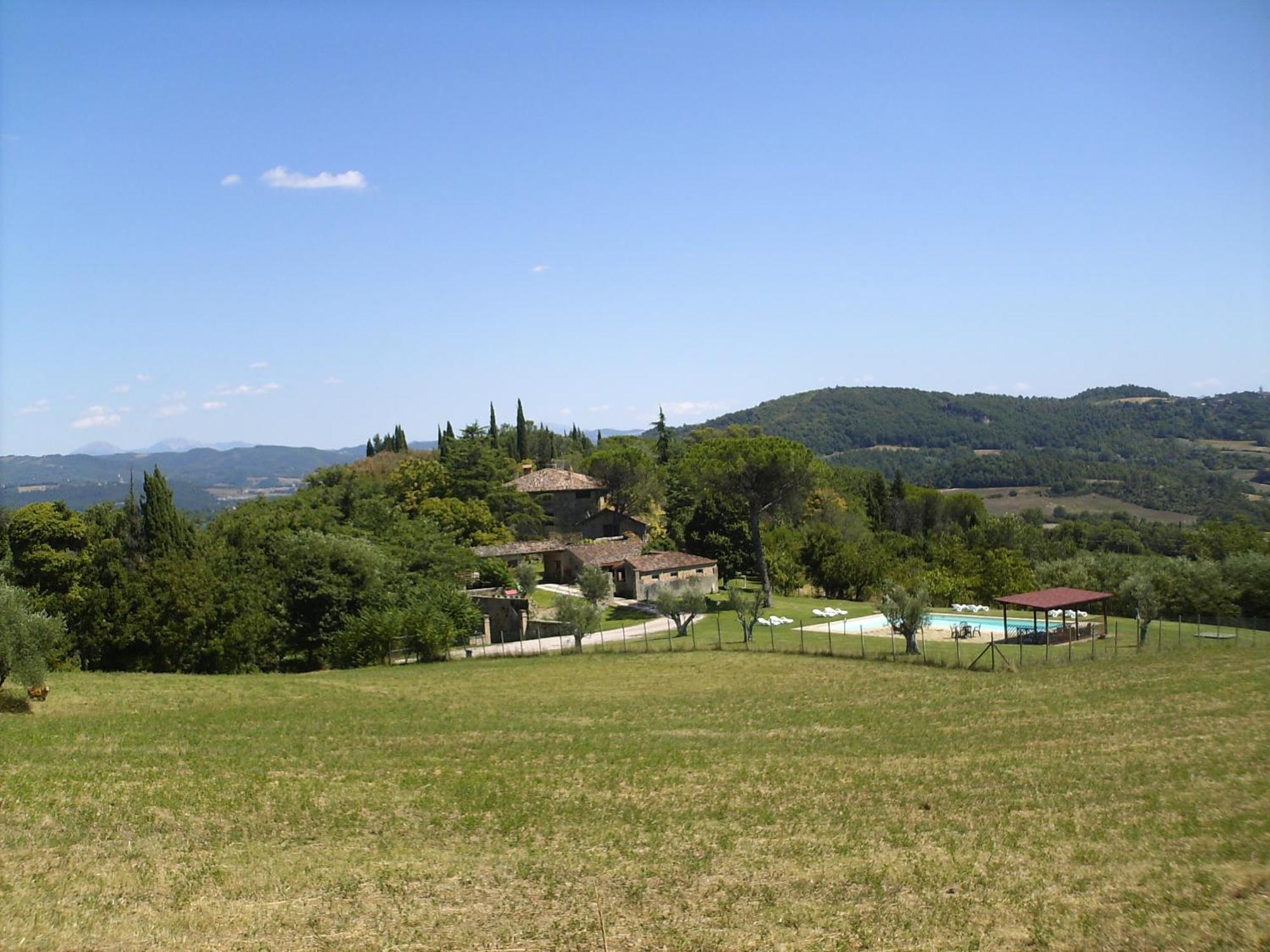 拉卡萨帕特纳乡村民宿 Monte Santa Maria Tiberina 外观 照片